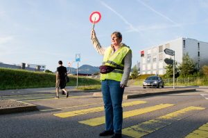 photo d'un patrouilleur scolaire
