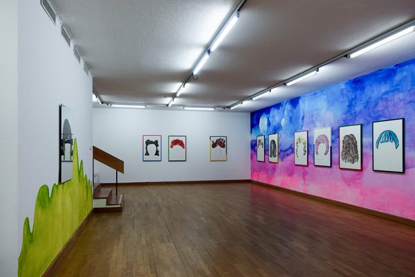 Ausstellungsansicht Marc Elsener + Klodin Erb, 27. Mai – 5.Juli 2020, Galerie im Gluri Suter Huus