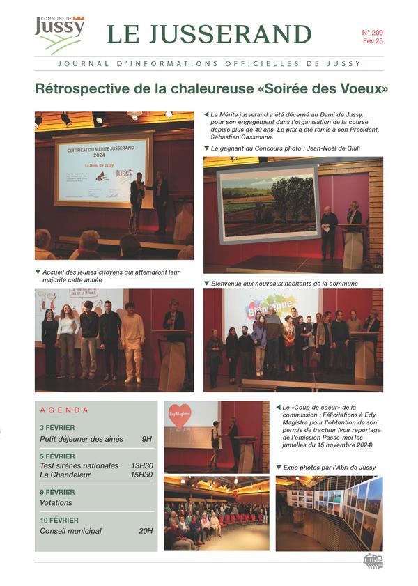 Le Jusserand Février 2025