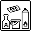 Sonderabfall Symbol