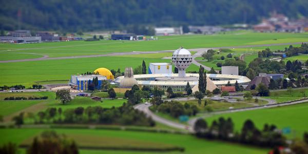 Blick auf den JungfrauPark Interlaken