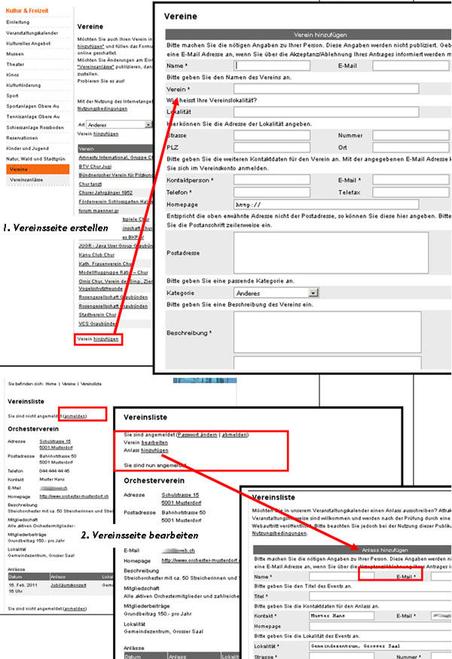 Anleitung Vereinseintrag