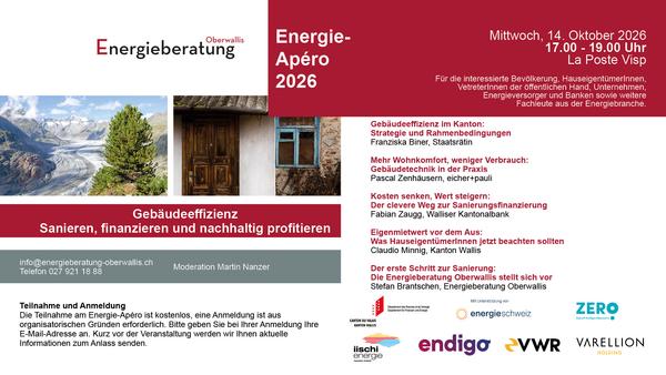 Energie-Apero 14. Oktober 2026