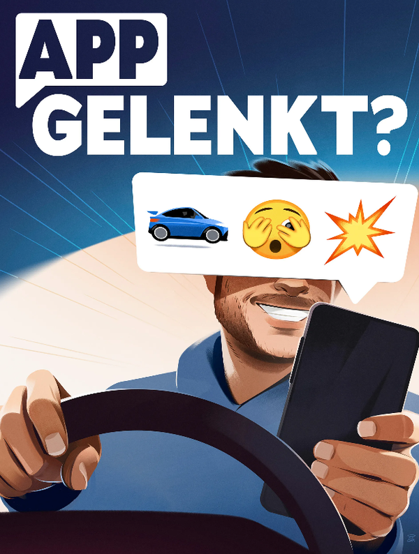 Ablenkung im Fahrzeug