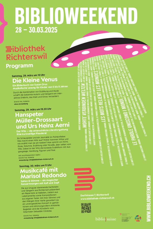 Plakat Biblioweekend