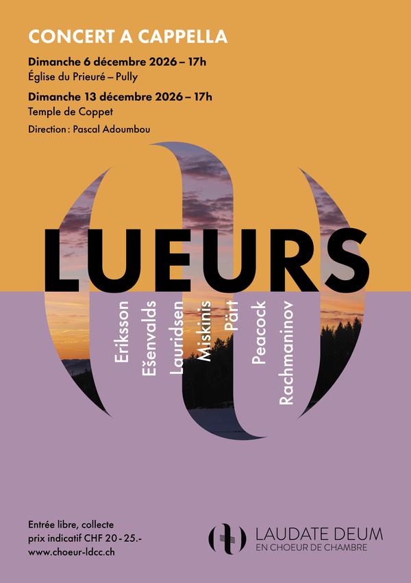 Flyer du concert