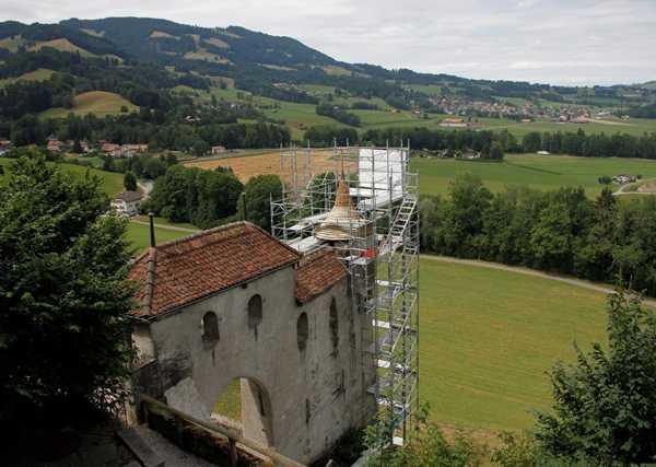 Rempart ouest de la Ville de Gruyères