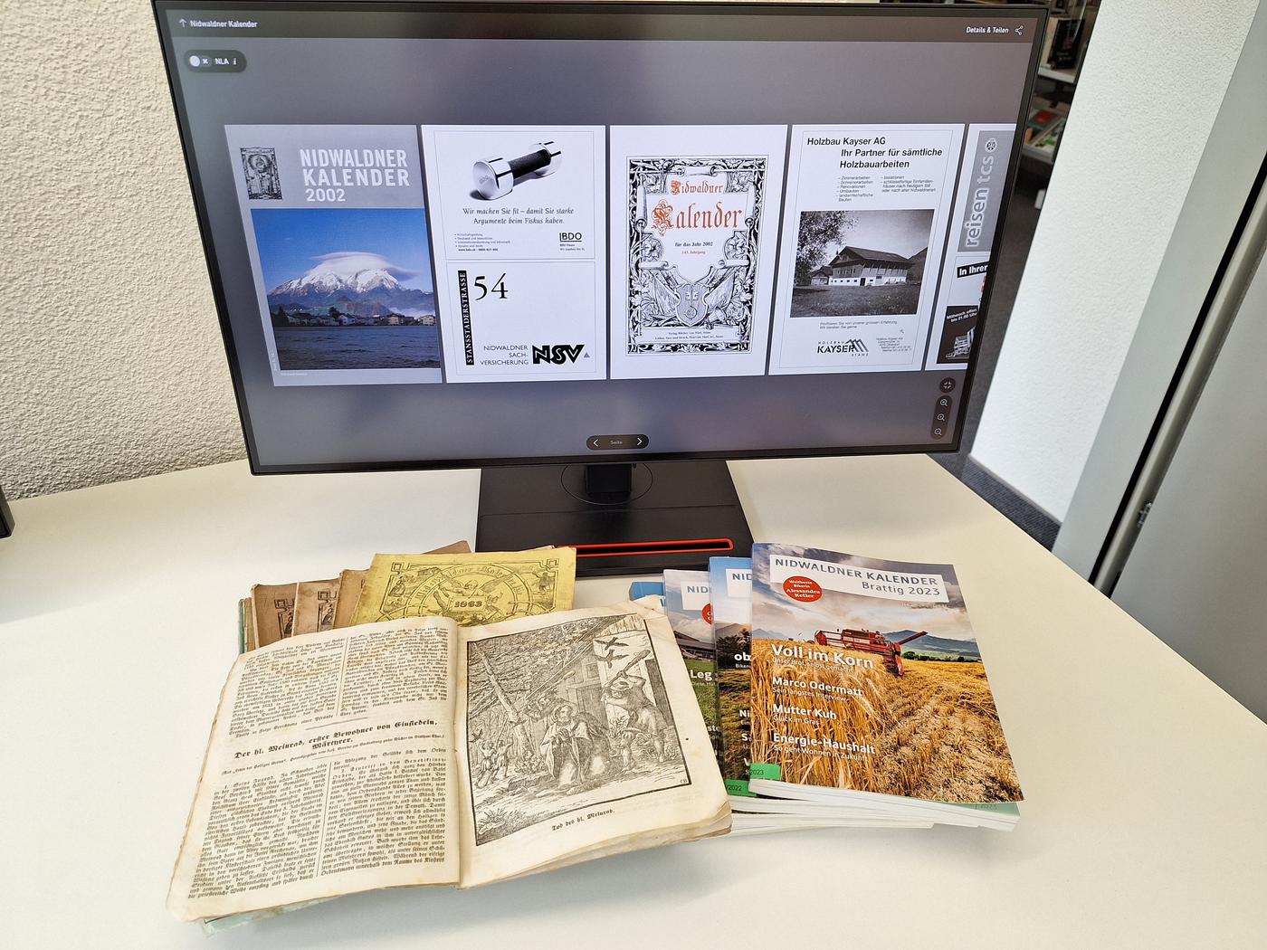 Nidwaldner Kalender «Brattig» digitalisiert