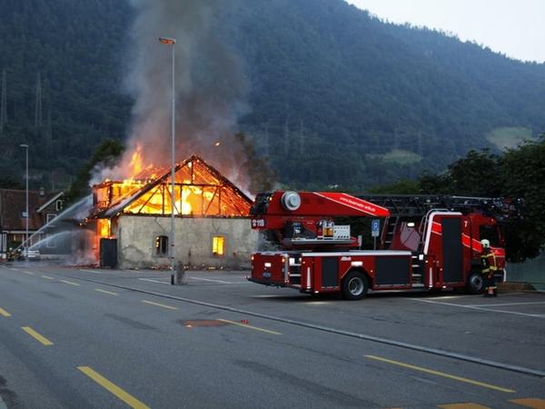 Brand Luzernerstrasse Arth