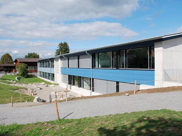Der im Jahre 2015 erweiterte Kindergarten Bündten
