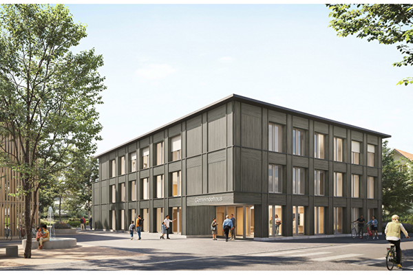 Visualisierung neues Gemeindehaus