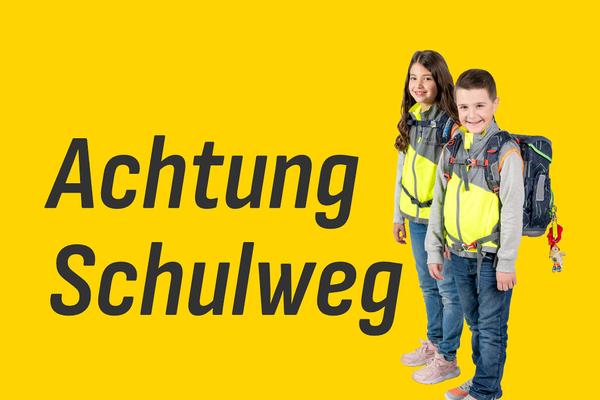 Bild Achtung Schulweg