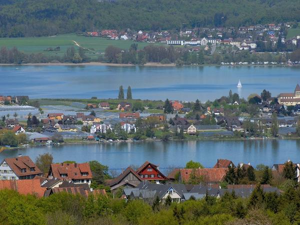 Sicht von Salenstein auf die Reichenau