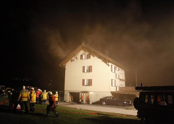 Brand Sonnenbergstrasse