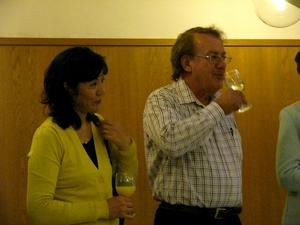Herbert Schweizer mit seiner Ehefrau Alicia