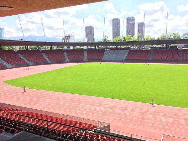 Besuch im Stadion Letzigrund 