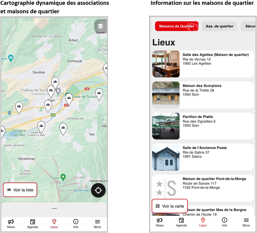 Vie de quartiers et de villages : portail