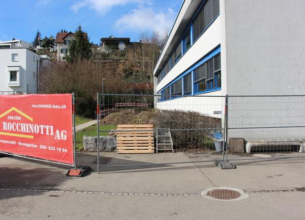 Baustelle Schulhauserweiterung