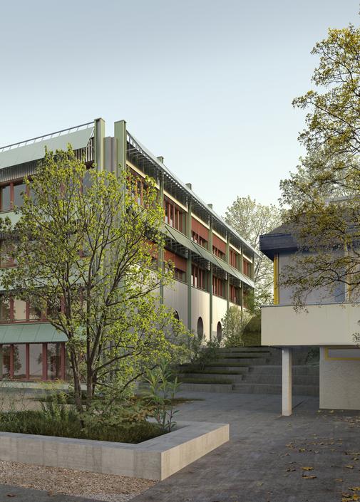 Visualisierung Schulanlage Hagenmatt