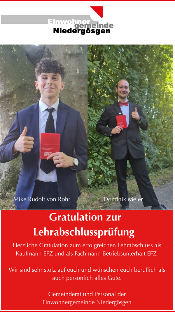 Mike Rudolf von Rohr und Dominik Meier