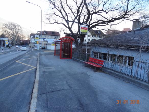 Masanserstrasse vor Baubeginn