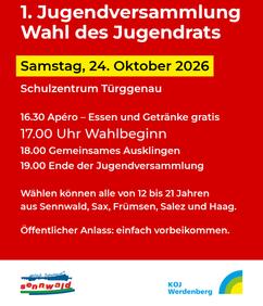 1. Jugendversammlung – Wahl des Jugendrats