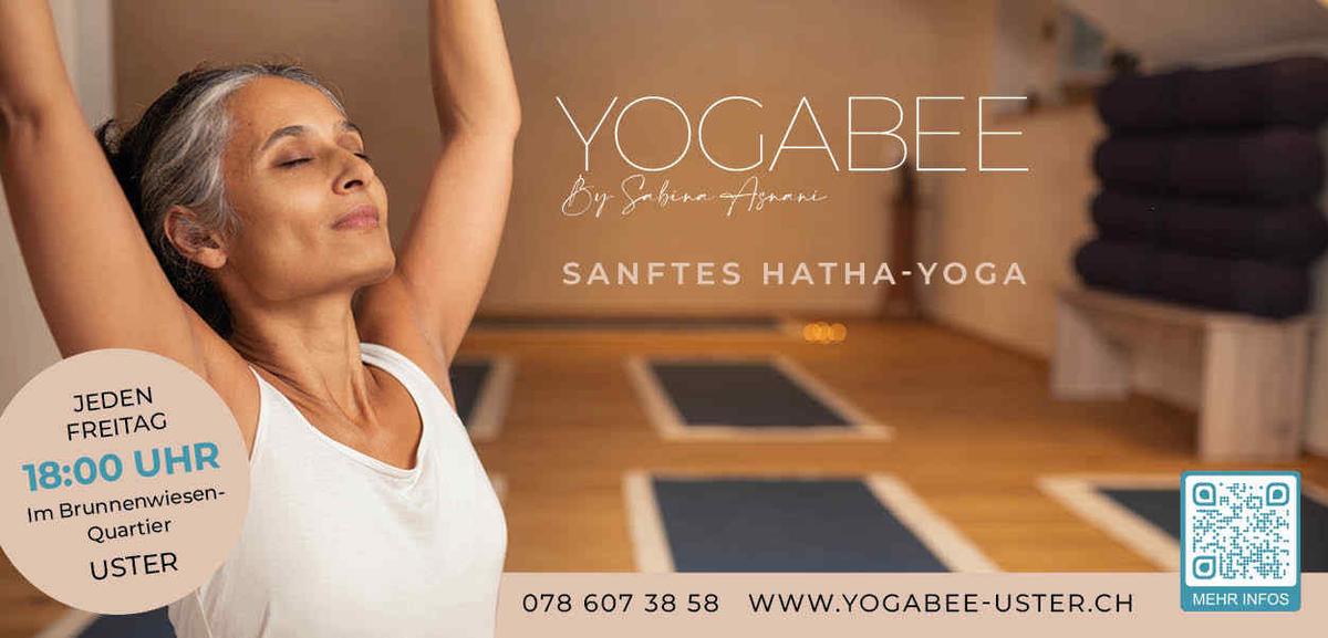 Sanftes Hatha Yoga zentral in Uster jeden Freitag