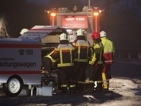 Strassenrettungsruppe im Einsatz