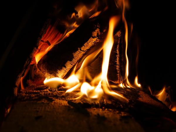 Image feux de bois