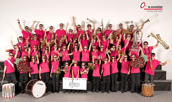 Die Jugendmusik 2023 in St. Gallen
