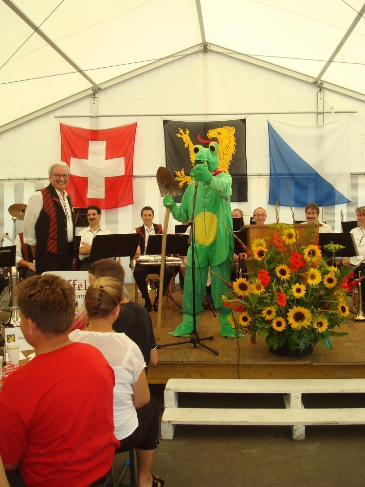 Überraschungsgast Frosch Othmar vom Eigental2