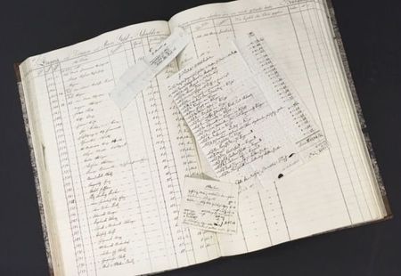 Zinschuldebuch von Geschäftsagent Anton Albert Durrer.