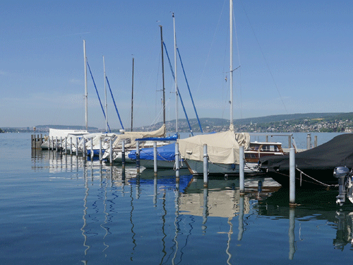 Hafen Farbsteig im Februar 2019