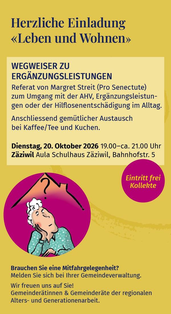 Wegweiser zu Ergänzungsleistungen