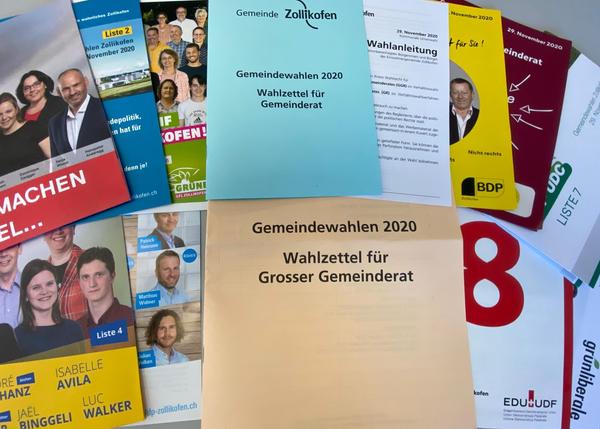 Wahlprospekte