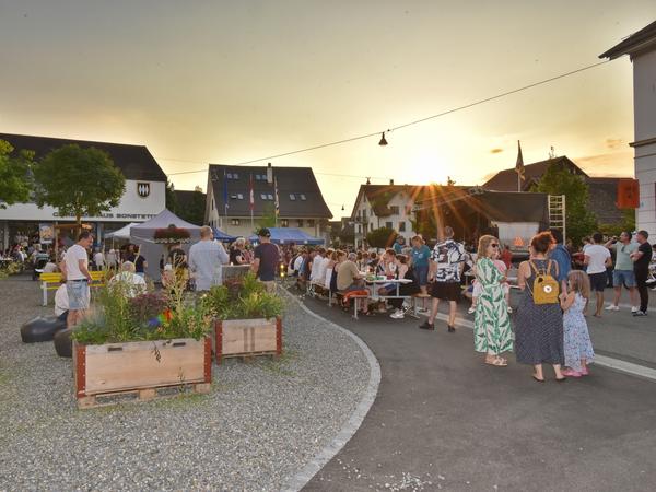Festplatz von Musig im Dorf