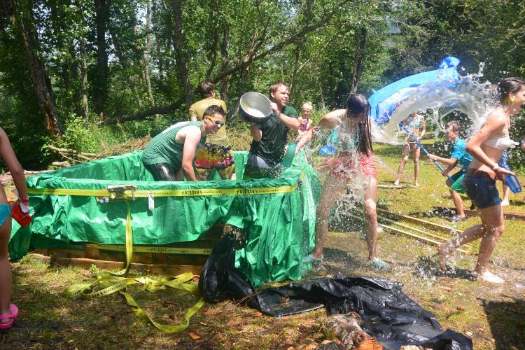 Sommerlager in Ritzingen Blauring und Jugend Gampel