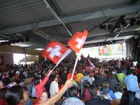 Fanmeile mit Liveübertragung der Fussball WM 2010