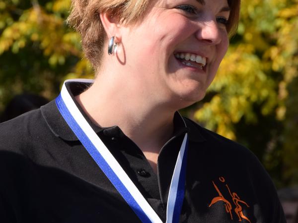 Apéro Schweizermeisterin Alexandra Meier