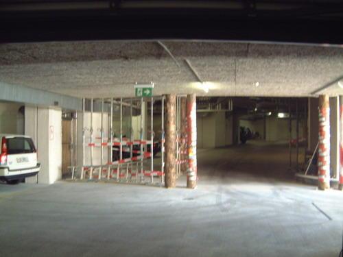 Baustelle in der Tiefgarage 