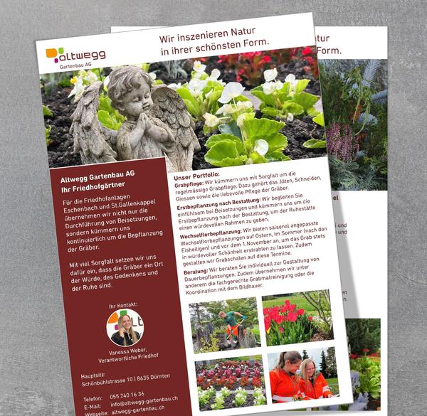 Angebot Grabbepflanzung Altweg Gartenbau AG