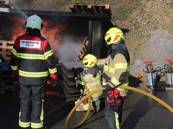 Einsatz in der Brandkoje