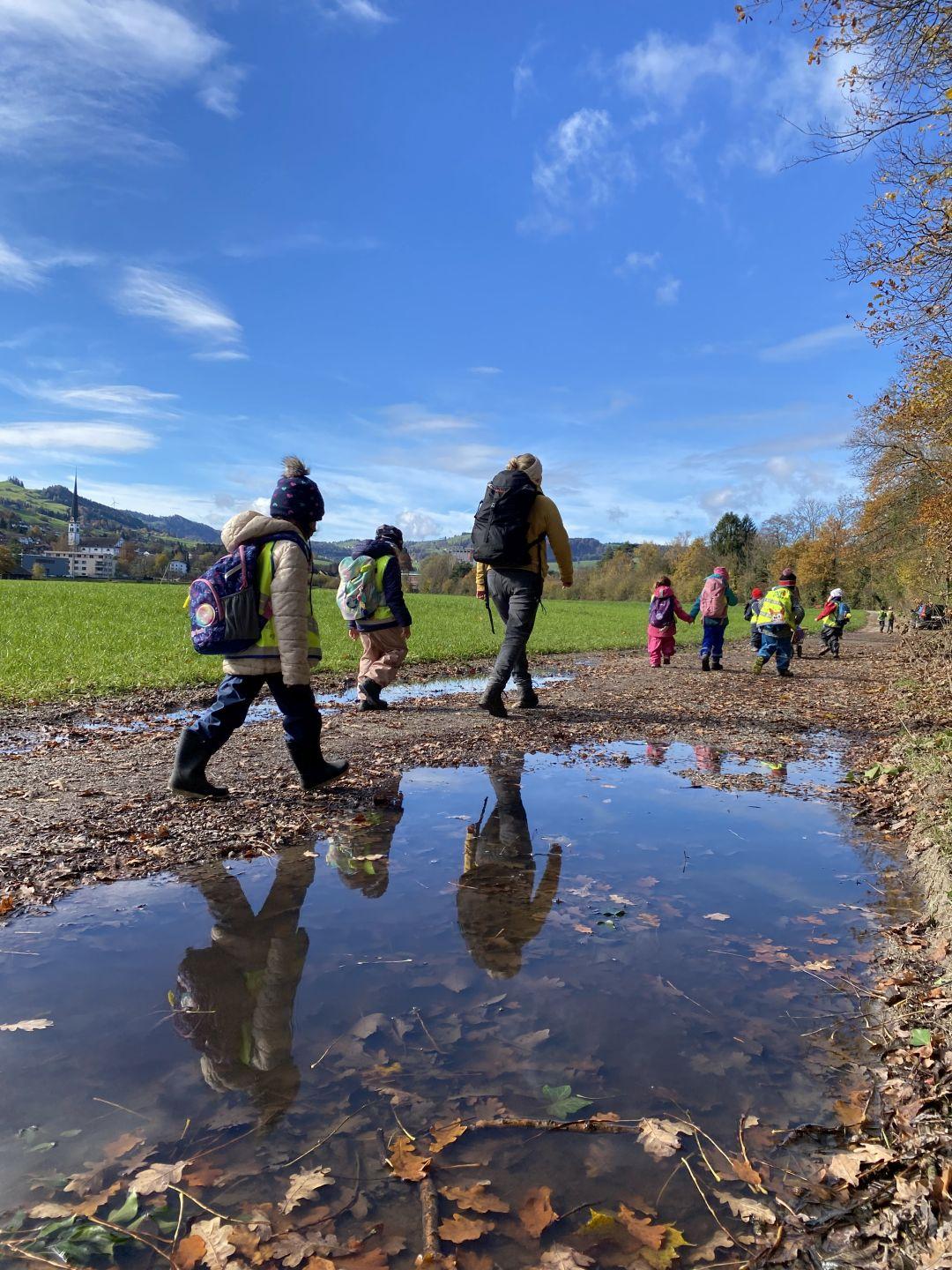 Auf dem Weg zum Marronibräteln