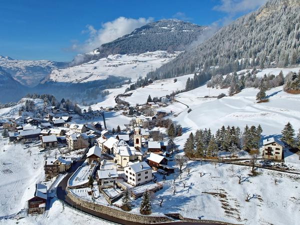 Alvaschein im Winter