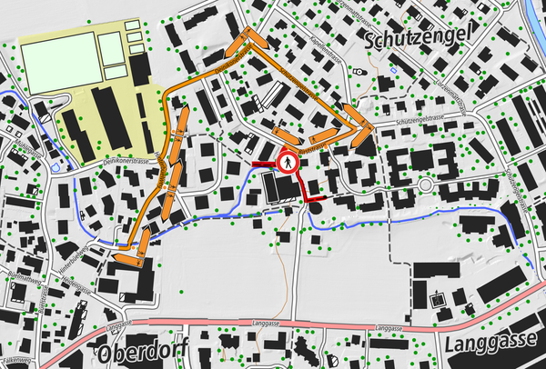 Umleitung Obermühle