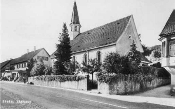 Christina Kirche: Erbaut 1824, Abbruch 1975.