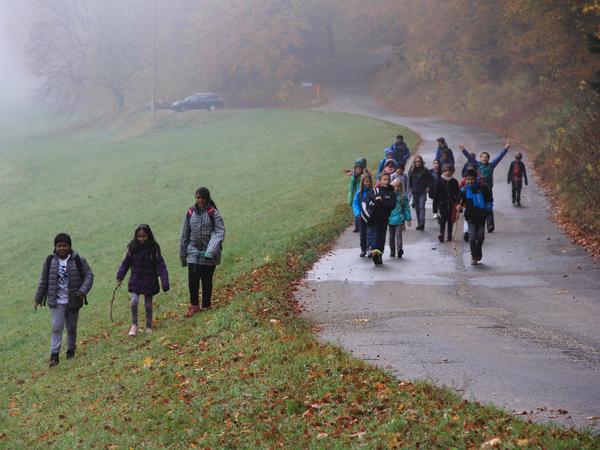 Kinder wandern