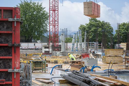 Eindrücke von der Baustelle