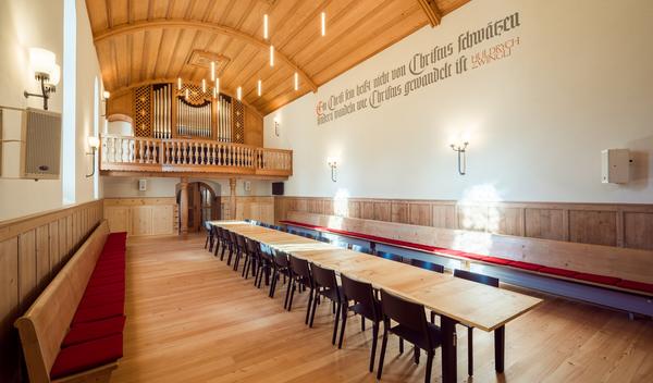 Kirche innen nach Umgestaltung im 2022-2023