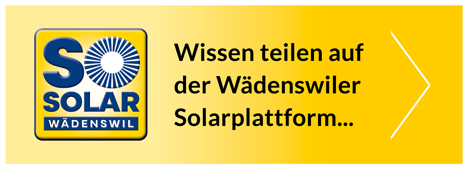 Wissen teilen auf der Wädenswiler Solarplattform